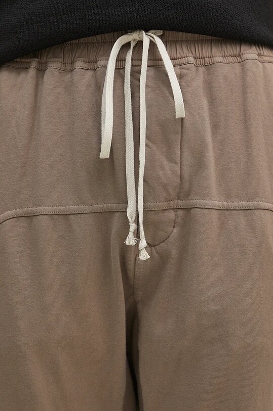 Rick Owens cotton joggers Prisoner Drawstring gray DS02D2330.RIG