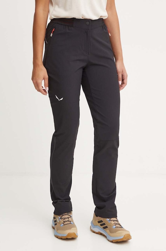 Outdoorové kalhoty Salewa Pedroc 2 látka černá 00.0000028705