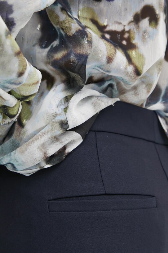 Nohavice Morgan PFLOU.F tmavomodrá PFLOU.F