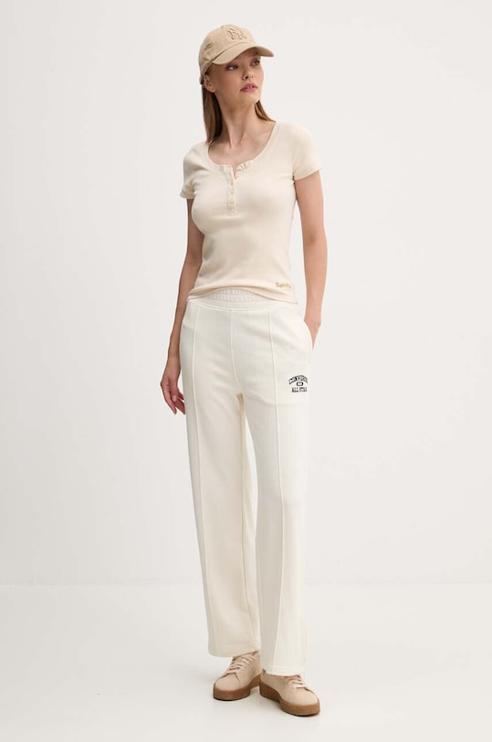 Converse pantaloni de trening 10026779.A03 bej AW24