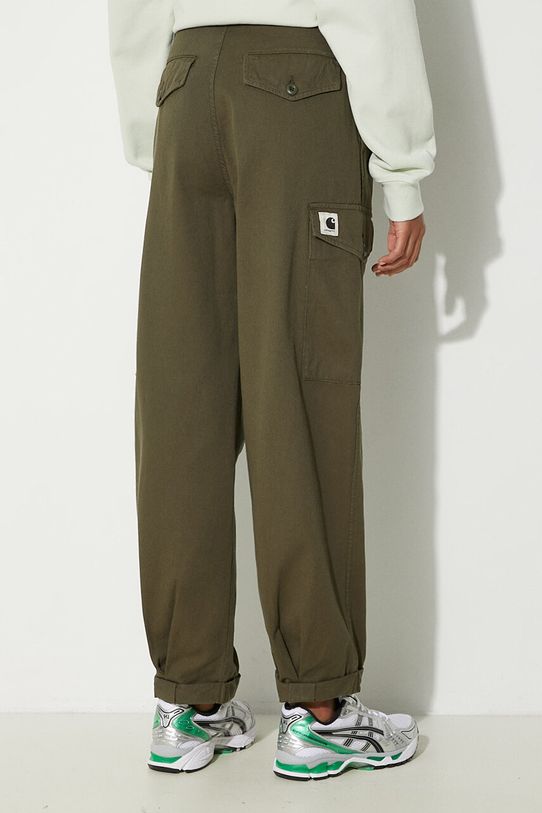 Clothing Carhartt WIP cotton trousers Collins Pant I029789.666GD green