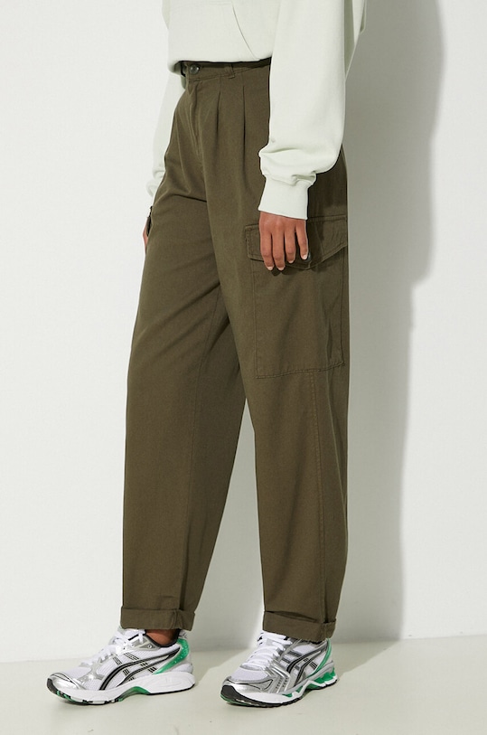 Carhartt WIP cotton trousers Collins Pant green I029789.666GD