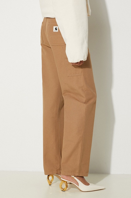 Clothing Carhartt WIP cotton trousers Pierce Pant Straight I032966.2FS02 beige