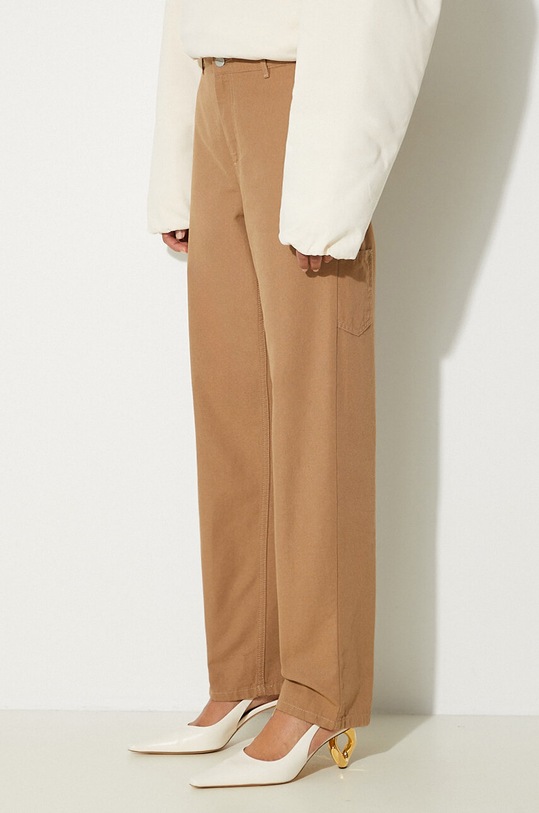 Carhartt WIP cotton trousers Pierce Pant Straight beige I032966.2FS02