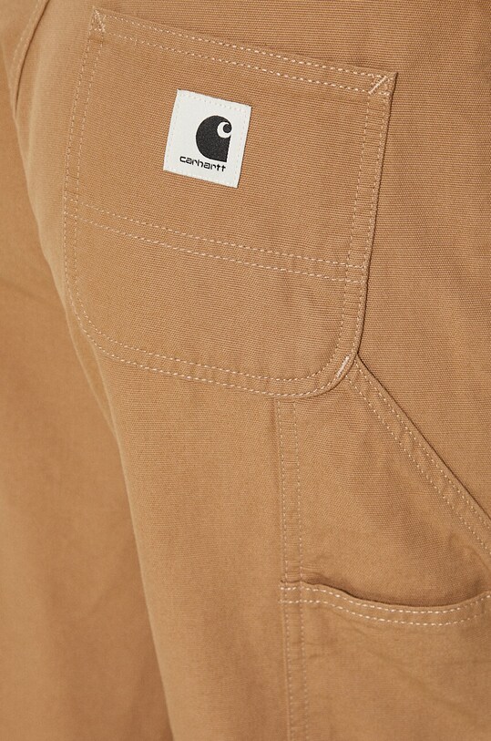 Bavlněné kalhoty Carhartt WIP Pierce Pant Straight I032966.2FS02 béžová