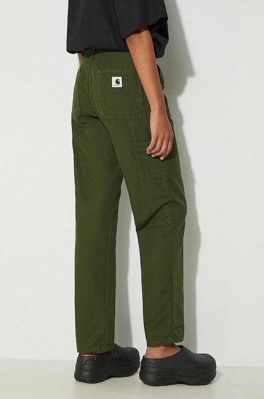 Oblečení Bavlněné kalhoty Carhartt WIP Pierce Pant I033140.2BR02 zelená