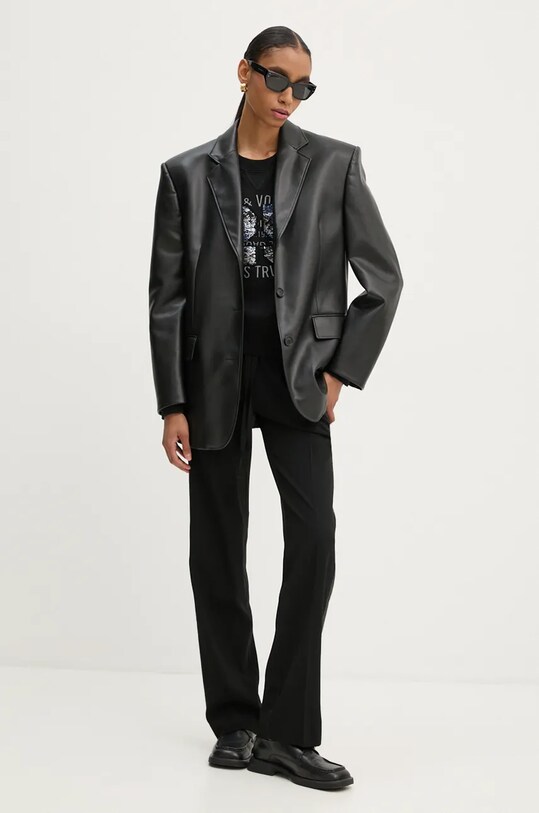 Îmbrăcăminte ZADIG&VOLTAIRE pantaloni WWPA00784 negru