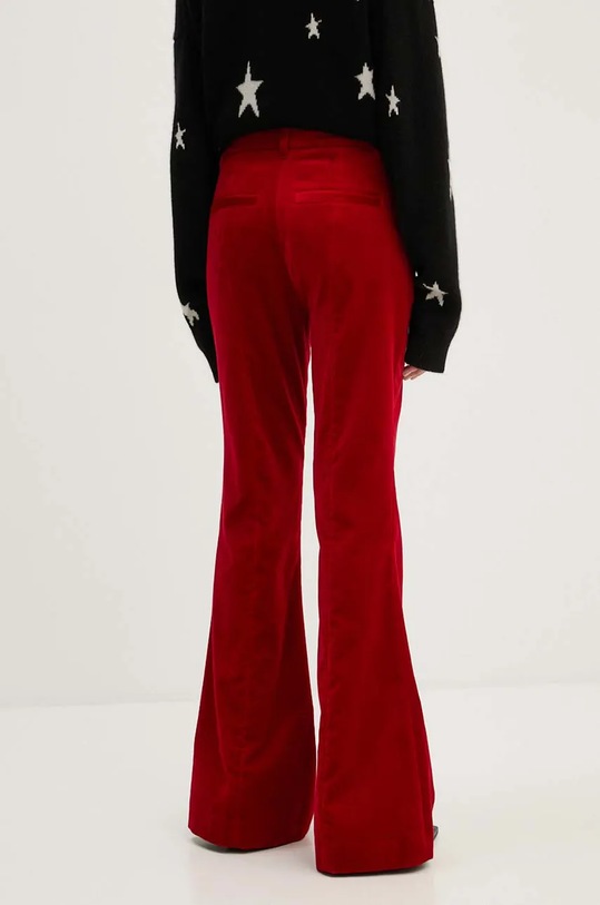 Ruházat ZADIG&VOLTAIRE bársony nadrág WWPA00801 piros