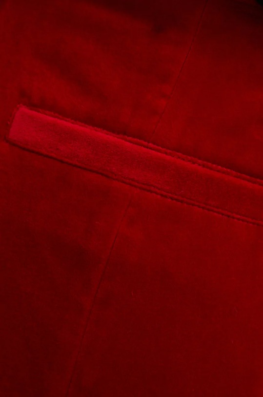 ZADIG&VOLTAIRE bársony nadrág piros WWPA00801