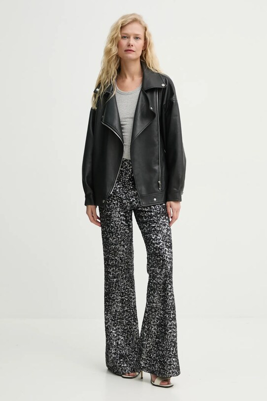 ZADIG&VOLTAIRE pantaloni WWPA00808 negru AW24