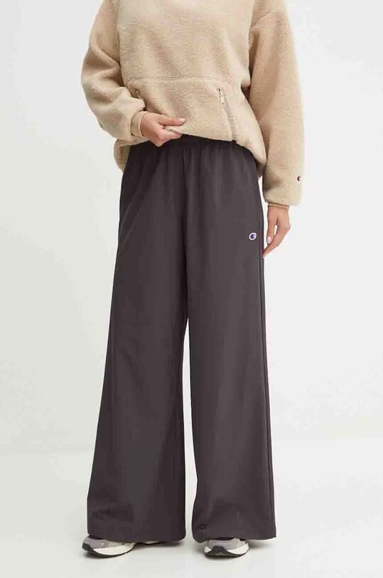 Champion pantaloni della tuta tessuto nero 117472