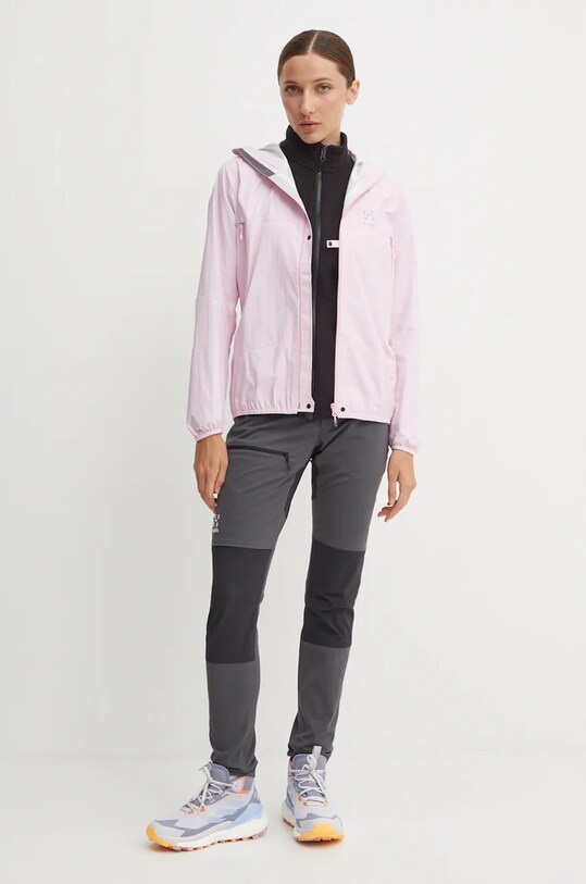 Штани outdoor Haglöfs Mid Slim 607252 сірий AW24