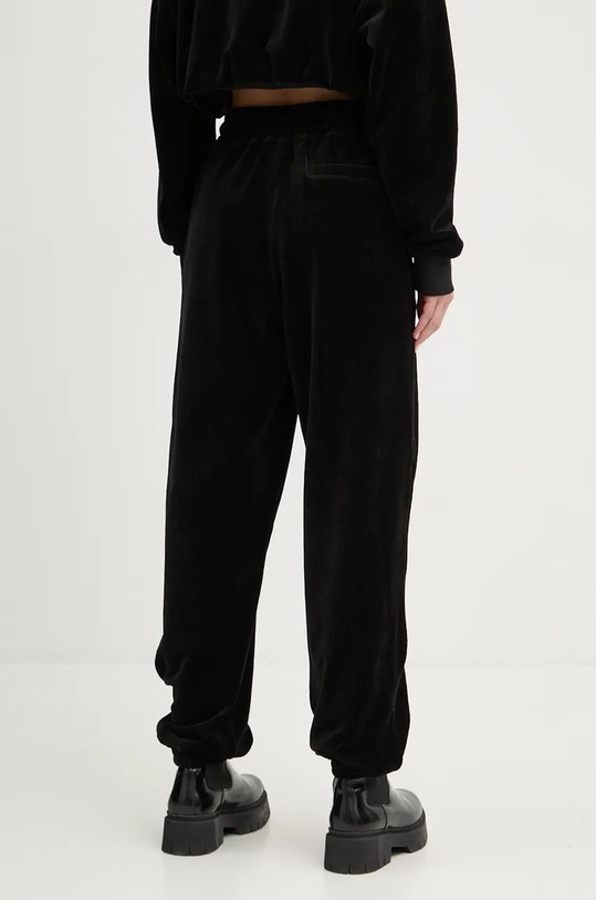 Odzież Karl Lagerfeld Jeans spodnie dresowe welurowe 246J1003 czarny