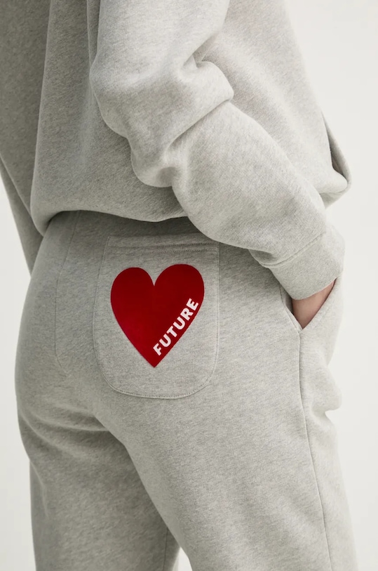 Бавовняні спортивні штани FROM FUTURE сірий WJO01491