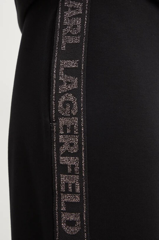 Karl Lagerfeld spodnie dresowe czarny 246W1010