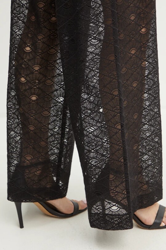 Odzież Karl Lagerfeld spodnie 246W1007 czarny