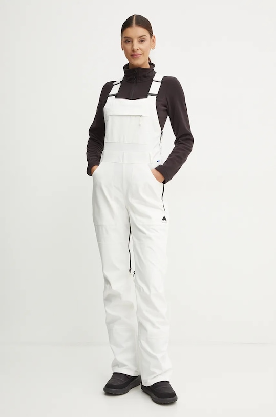 Nohavice Burton Avalon látka biela 171431