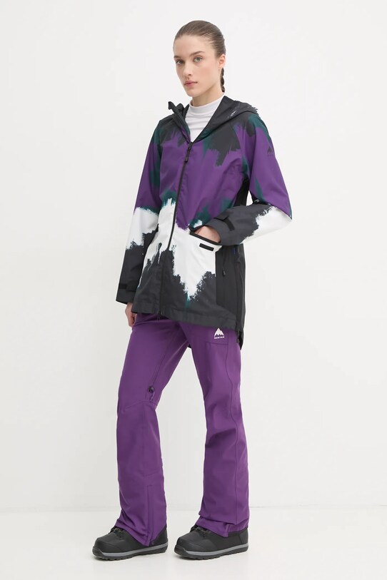 Burton spodnie Vida 150061 fioletowy AW24