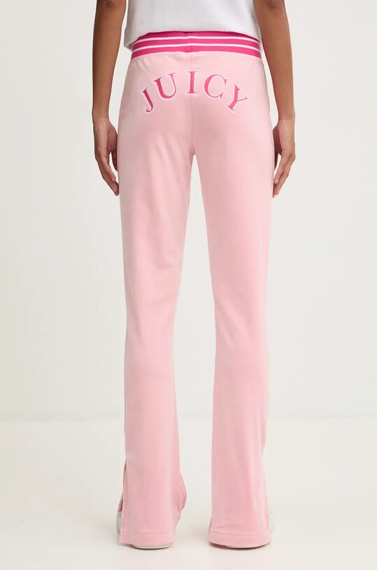 Oblečení Velurové teplákové kalhoty Juicy Couture KURT TRACK PANT JCSBJ224418.121 růžová