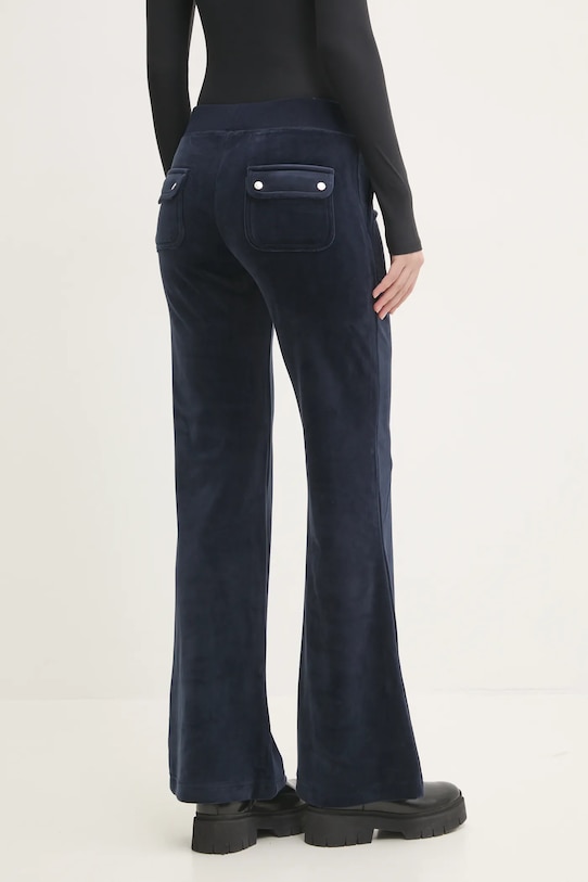 Odjeća Donji dio trenirke od velura Juicy Couture LAYLA POCKET LR JCSEBJ001.131 mornarsko plava
