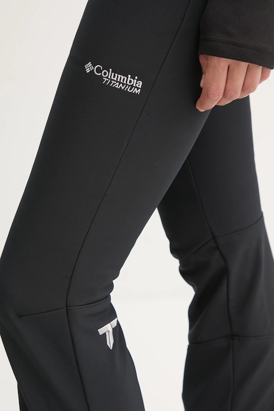 Columbia pantaloni Roffee Ridge negru 2085811