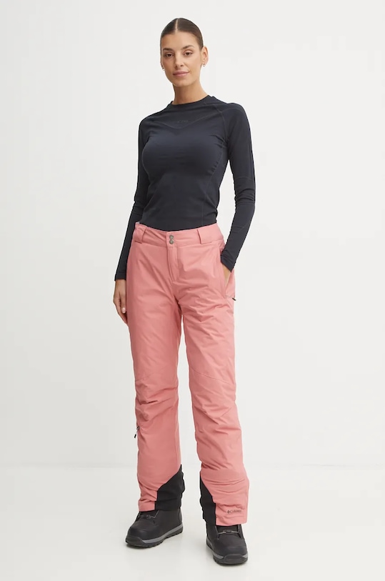 Columbia pantaloni Bugaboo 2085941 roz AW24