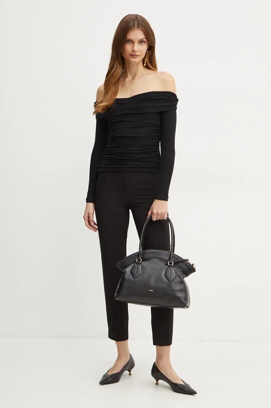 Bardot pantaloni TAILORED 59618PB negru AW24
