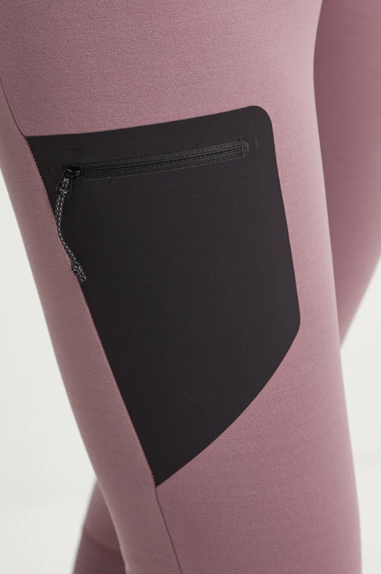 Mammut legginsy sportowe Aconcagua różowy 1022.00224