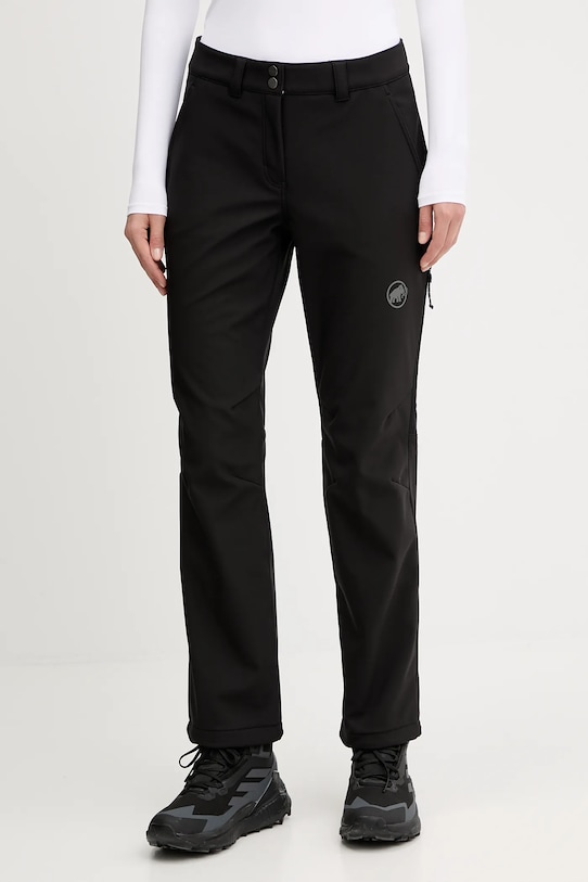 Mammut pantaloni sport Runbold Winter drept negru 1021.01390