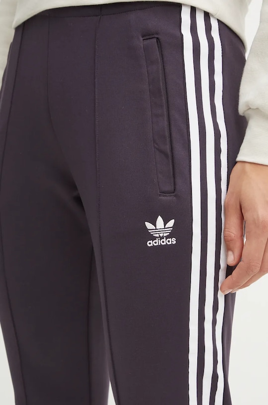 adidas Originals pantaloni de trening burgundia IY2185