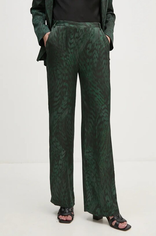 La Petite Française spodnie PFPALPITANT tkanina zielony PFPALPITANT