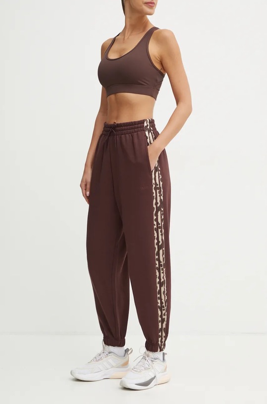 adidas pantaloni de trening Animal tricotaj maro IX3720