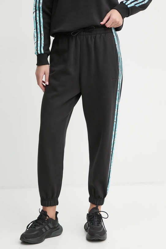 Donji dio trenirke adidas Animal pletivo crna IY1659