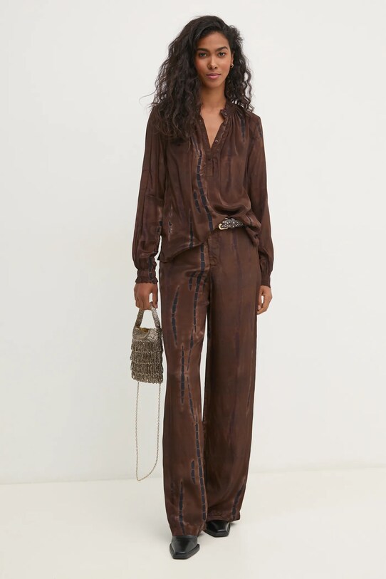 Pedro del Hierro pantaloni 7608775 maro AW24