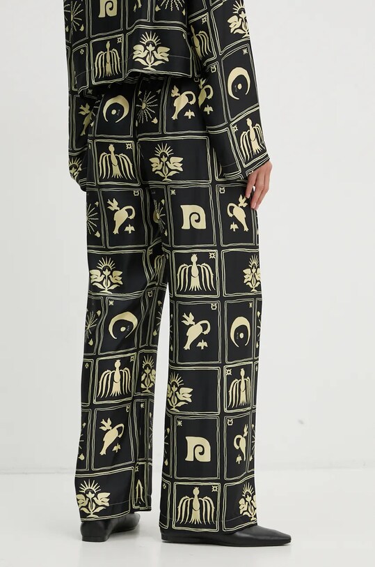 Îmbrăcăminte Nanushka pantaloni de matase BRENDA NW24PFOW05999 negru