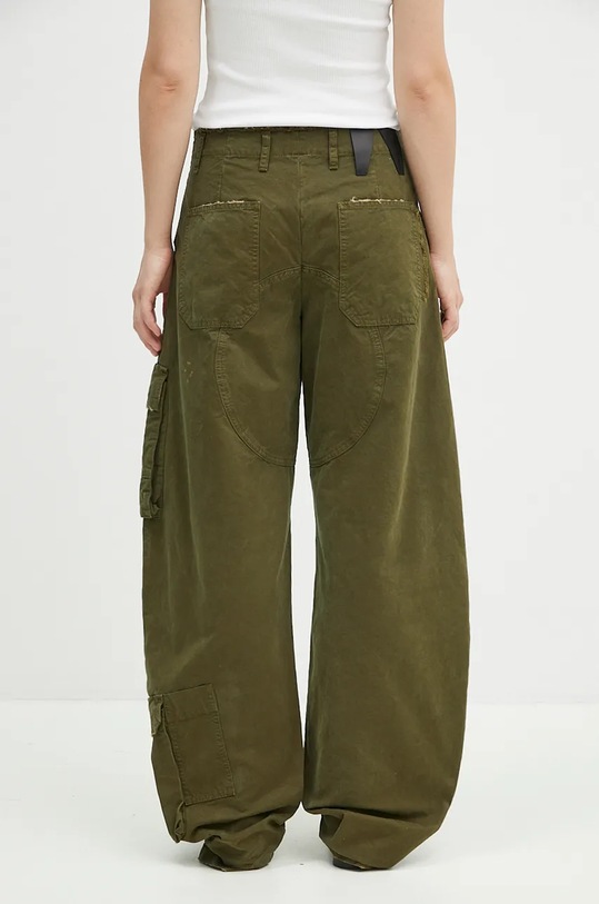Одежда Хлопковые брюки DARKPARK Rosalind WTR04.FAP05.006101 зелёный