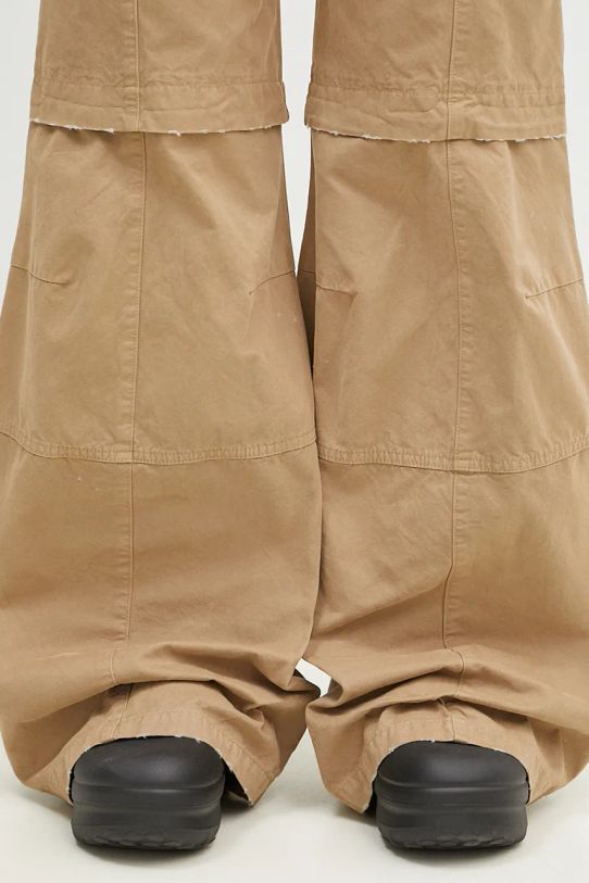 DARKPARK pantaloni de bumbac Sam bej WTR63.FAP05.0085