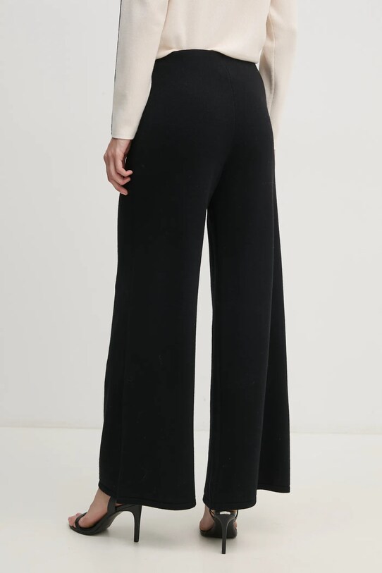 Îmbrăcăminte Sisley pantaloni 122NMF00D negru