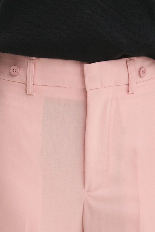 Fiorucci wool trousers pink W01FMBPA183WO01PN02