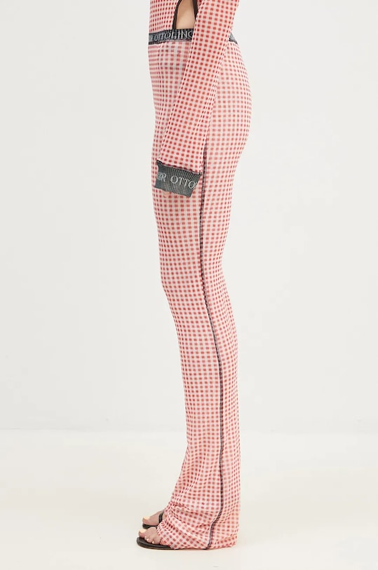 Брюки Ottolinger Mesh Pants 1010801821 красный AW24