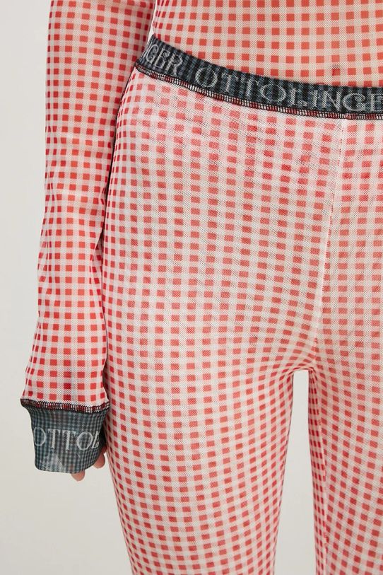 Ottolinger pantaloni Mesh Pants rosso 1010801821