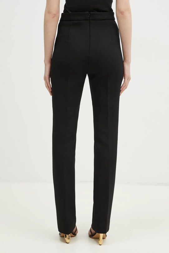 Clothing Sportmax wool blend trousers Teoria12 2422136024600 black