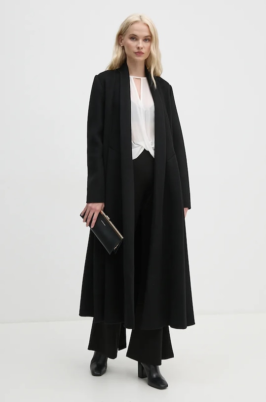 DIANE VON FURSTENBERG spodnie DVFPL3S006 czarny AW24
