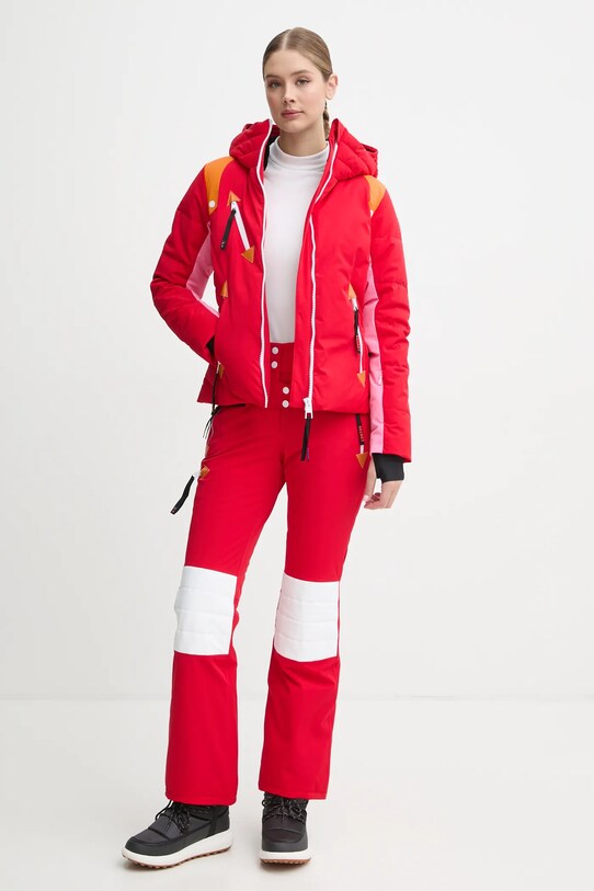 Rossignol spodnie narciarskie Pilot x JCC RLNWP08 czerwony AW24
