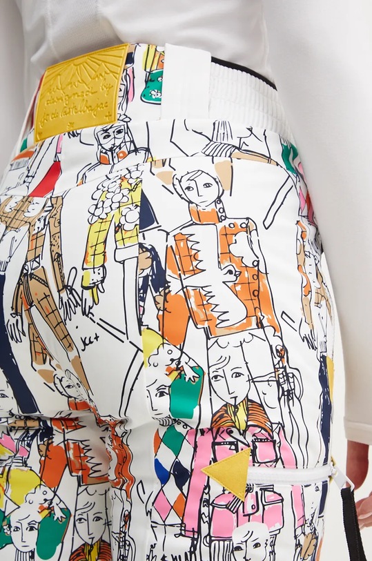 Rossignol spodnie narciarskie Sublime x JCC RLNWP14 biały