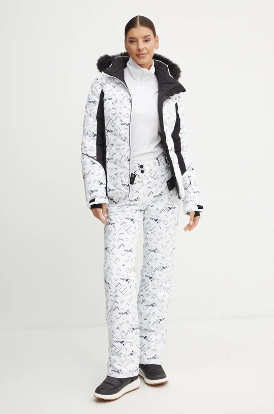 Lyžařské kalhoty Rossignol Staci RLNWP04 bílá AW24