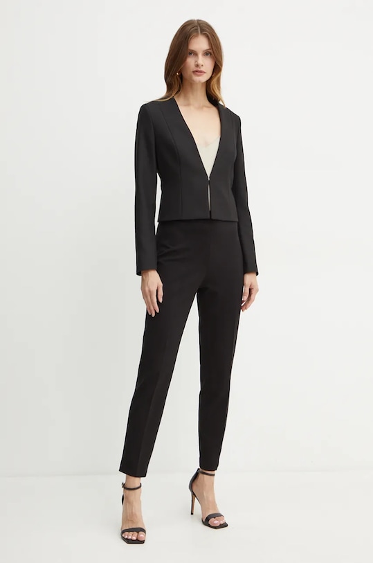 BOSS pantaloni 50490056 negru AA00