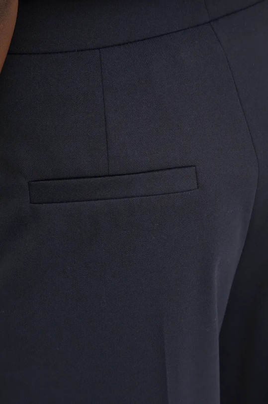 Παντελόνι από μείγμα μαλλιού HUGO σκούρο μπλε 50516143