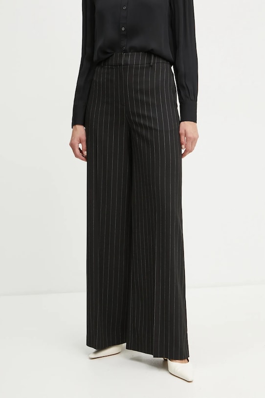 Штани La Mania NIGHT прямий чорний NIGHT