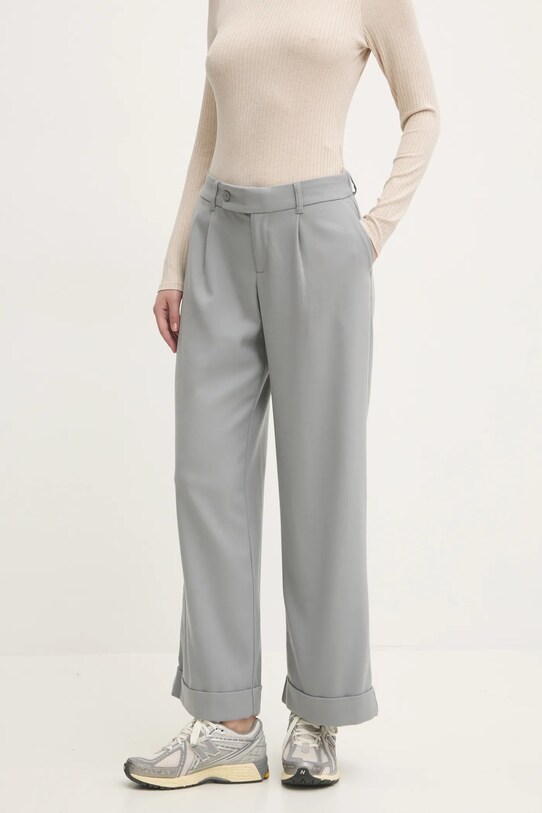 Hollister Co. pantaloni drept gri KI356.4140.121